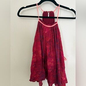 Free People NWT Season in the Sun Tank Women’s S Boho Flowy